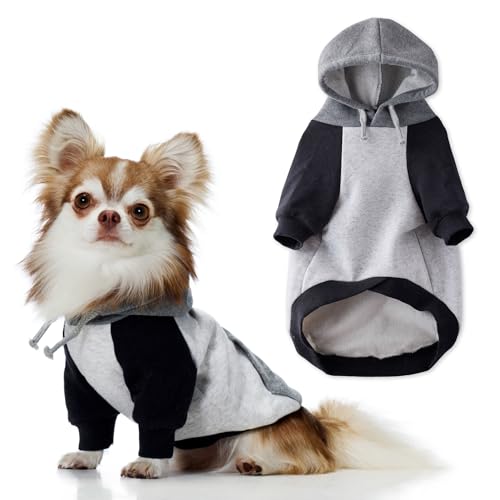 Pet Passion Rocky II – Der extra bequeme Kapuzenpullover aus Bio-Baumwolle und recyceltem Polyester, Hundemantel für kleine, mittelgroße und große Hunde, Grau meliert, Größe L Pet Passion Rocky II – Der extra bequeme Kapuzenpullover aus Bio-Baumwolle und recyceltem Polyester, Hundemantel für kleine, mittelgroße und große Hunde, Grau meliert, Größe L von pet passion
