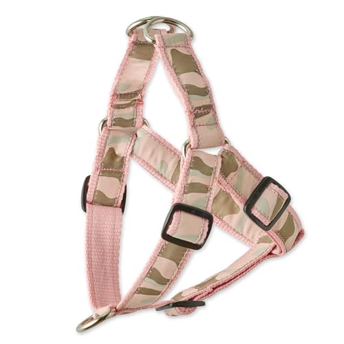 Pet Passion Verstellbares Hundegeschirr aus recyceltem Band für alle Hunderassen, Camo-Pink, Größe XXL Pet Passion Verstellbares Hundegeschirr aus recyceltem Band für alle Hunderassen, Camo-Pink, Größe XXL von pet passion