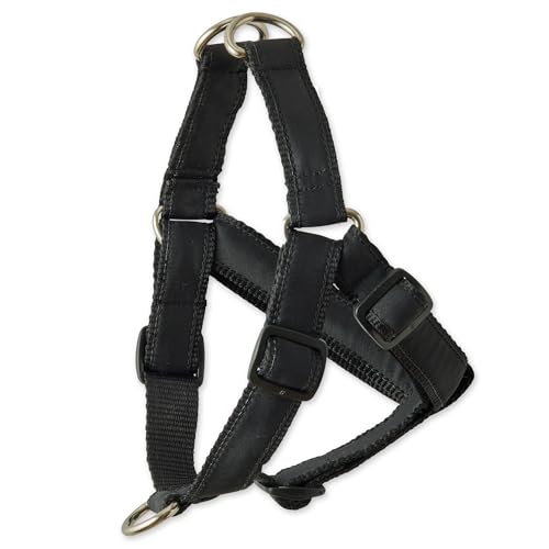 Pet Passion Verstellbares Hundegeschirr aus recyceltem Band für alle Hunderassen, Schwarz, Größe XL Pet Passion Verstellbares Hundegeschirr aus recyceltem Band für alle Hunderassen, Schwarz, Größe XL von pet passion