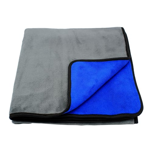 Extra großes, weiches Mikrofaser-Haustierhandtuch, super saugfähig, schnell trocknend, leicht, 140 cm x 70 cm Extra großes, weiches Mikrofaser-Haustierhandtuch, super saugfähig, schnell trocknend, leicht, 140 cm x 70 cm von pet wiz