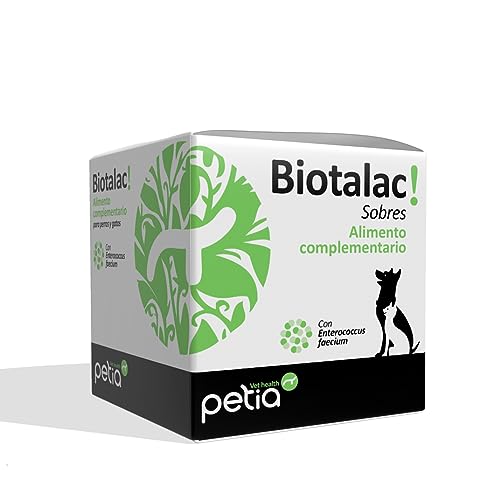 petia Vet health Biotalac Probiotisches Pulver für Hunde und Katzen, 30 Beutel à 2 g von petia Vet health