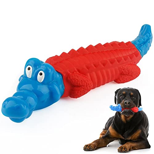 PETIZER Kauspielzeug für Hunde, strapazierfähiges Hundespielzeug für Aggressive Kauer, echter Rindfleischgeschmack, Hundespielzeug, Zahnreiniger, für mittelgroße/große Rassen von petizer