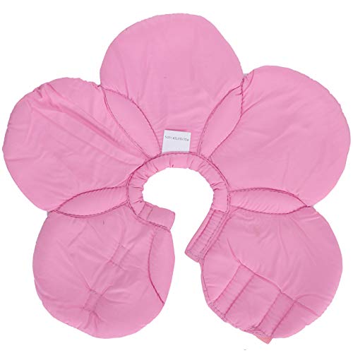 Blumen Form Hund Schutz Kragen Verstellbares Haustier Weiches Wund-Recovery Hals Kragen (L) von petjoyful