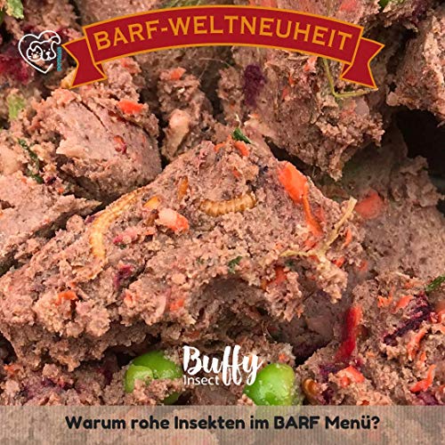 petman Barf-in-One Buffy, 8 x 750g-Beutel, Tiefkühlfutter, gesunde, natürliche Ernährung für Hunde, Hundefutter, Barf, B.A.R.F, Fleisch von petman