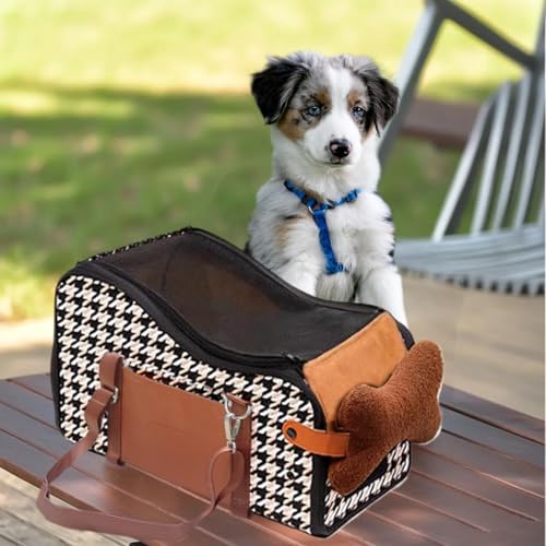 Mittelkonsole Hundeautositz, Haustier-Welpen-Autositz, Mittelkonsole, Armlehne für kleine Hunde von petmix