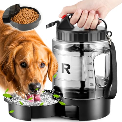 PETNF Tragbare Hunde-Wasserflasche für Reisen, Wassernapf für Hunde, auslaufsicher, geeignet für große Haustiere, ein Muss für Outdoor, Camping, Spazierengehen, Strand, Jagd und andere Szenen PETNF Tragbare Hunde-Wasserflasche für Reisen, Wassernapf für Hunde, auslaufsicher, geeignet für große Haustiere, ein Muss für Outdoor, Camping, Spazierengehen, Strand, Jagd und andere Szenen von petnf