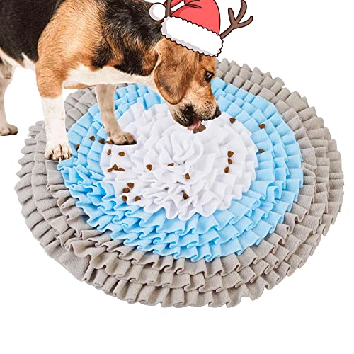 petphabet schnüffelteppich Hunde groß klein hundespielzeug Weihnachten Nasenarbeit, Spielzeug, Schnüffelmatte, langsames Füttern, Futterunterlage maschinenwaschbar Puzzle-Spielzeug von petphabet