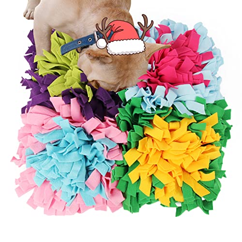 petphabet schnüffelteppich hundespielzeug kleine Hunde Puzzle-Spielzeug für Hunde, Nasenarbeit, Spielzeug, Schnüffelmatte, langsames Füttern, Futterunterlage, maschinenwaschbar von petphabet