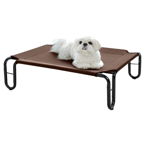 pettycare Erhöhtes Outdoor-Hundebett – Hundebetten für kleine Hunde, wasserdicht, erhöhtes Hundebett, einfach zu montieren, kühlendes erhöhtes Hundebett mit Teslin-Netz, langlebig, rutschfest, bis zu pettycare Erhöhtes Outdoor-Hundebett – Hundebetten für kleine Hunde, wasserdicht, erhöhtes Hundebett, einfach zu montieren, kühlendes erhöhtes Hundebett mit Teslin-Netz, langlebig, rutschfest, bis zu von pettycare