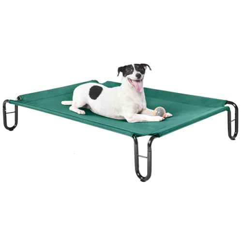 pettycare Erhöhtes Outdoor-Hundebett – Hundebetten für mittelgroße Hunde, wasserdicht, erhöhtes Hundebett, einfach zu montieren, kühlendes erhöhtes Hundebett mit Teslin-Netz, langlebig, rutschfest, pettycare Erhöhtes Outdoor-Hundebett – Hundebetten für mittelgroße Hunde, wasserdicht, erhöhtes Hundebett, einfach zu montieren, kühlendes erhöhtes Hundebett mit Teslin-Netz, langlebig, rutschfest, von pettycare