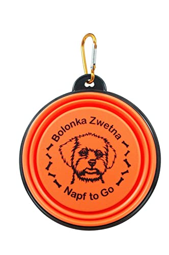 Napf to Go Faltbarer Hundenapf - Bolonka Zwetna - Futternapf Wassernapf Napf (6) von pfronten schmuck