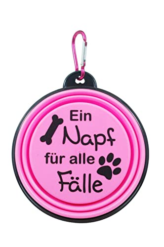 Napf to Go Faltbarer Hundenapf - EIN Napf für alle Fälle - Futternapf Wassernapf Napf (47) von pfronten schmuck