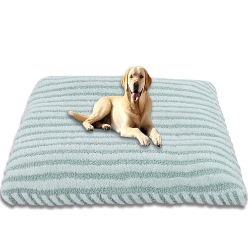 Extra großes Hundebett, rutschfestes Hundebett, waschbares Hundekissen, Haustiermatte mit abnehmbarem Bezug, weiches, warmes Hundekissen, Haustiermatratze, Grün, 65 x 45 cm Extra großes Hundebett, rutschfestes Hundebett, waschbares Hundekissen, Haustiermatte mit abnehmbarem Bezug, weiches, warmes Hundekissen, Haustiermatratze, Grün, 65 x 45 cm von ping bu