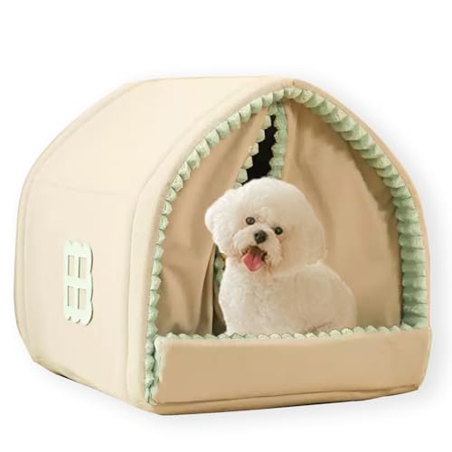 Hundehütte für den Innenbereich, groß, waschbar, Haustierhöhle, luxuriös, abnehmbar, beruhigendes Katzenhaus gegen Angst, weiches Kissen, rutschfestes Sofa, Hundehütte, warmes Bett (L-56 x 51 x 51 cm Hundehütte für den Innenbereich, groß, waschbar, Haustierhöhle, luxuriös, abnehmbar, beruhigendes Katzenhaus gegen Angst, weiches Kissen, rutschfestes Sofa, Hundehütte, warmes Bett (L-56 x 51 x 51 cm von ping bu