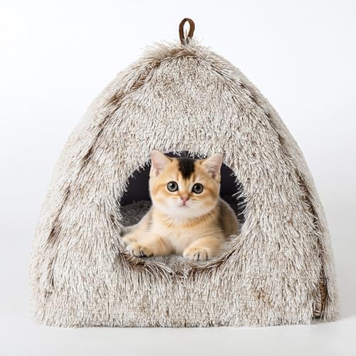 Warmes Meerschweinchenbett, Katzenhöhle, kleines Katzenbett, gemütliches Hamster-Hasenbett mit herausnehmbarer Polsterung, große rutschfeste Unterseite, Kaninchenkissen, weiche Matratze (M, 40 x 40 x Warmes Meerschweinchenbett, Katzenhöhle, kleines Katzenbett, gemütliches Hamster-Hasenbett mit herausnehmbarer Polsterung, große rutschfeste Unterseite, Kaninchenkissen, weiche Matratze (M, 40 x 40 x von ping bu