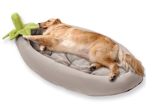 ping bu Großes Hundebett, tiefer Schlaf, beruhigendes Hundebett, Sofa, Komfort, Plüsch, rutschfest, Katzenbett-Matratze, abnehmbar, luxuriöses Haustierbett mit Anti-Angst-Kissen (L 70 x 45 x 15 cm ping bu Großes Hundebett, tiefer Schlaf, beruhigendes Hundebett, Sofa, Komfort, Plüsch, rutschfest, Katzenbett-Matratze, abnehmbar, luxuriöses Haustierbett mit Anti-Angst-Kissen (L 70 x 45 x 15 cm von ping bu