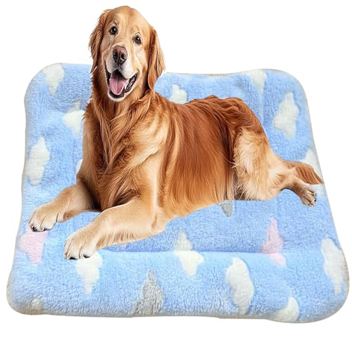 ping bu Großes Hundebett, waschbar, Plüsch-Hundebett, Matratzen, warmes, luxuriöses Hundekissen, weiches Schlafbett für große und mittelgroße Hunde (B, 30 x 40 cm) von ping bu