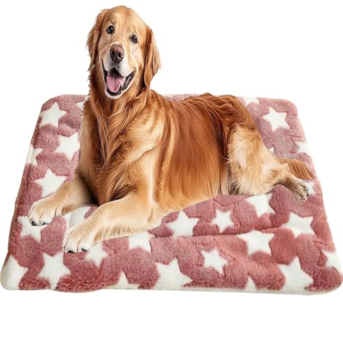 ping bu Großes Hundebett, waschbar, Plüsch-Hundebett, Matratzen, warmes, luxuriöses Hundekissen, weiches Schlafbett für große und mittelgroße Hunde (I, 70 x 100 cm) von ping bu