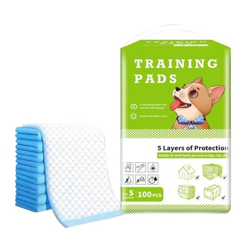 pintoc Kaninchen-Pads, Haustier-Toiletten-/Töpfchen-Trainingspads, Saugfähige Einwegwindel für Igel S, Langlebig, Einfach zu Verwenden von pintoc