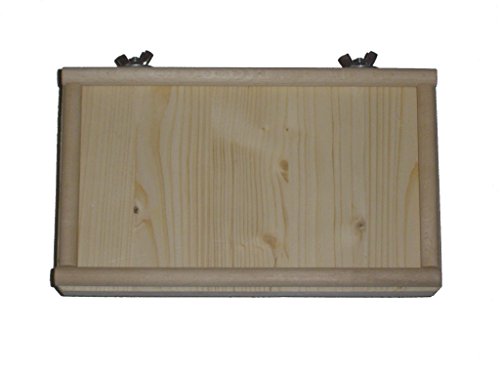 pipano Futternapf Sitzbrett 25 x 15 cm, für Vogelkäfig, Napf, Futterplatz, Wellensittich, Kanarienvogel, FP251512 pipano Futternapf Sitzbrett 25 x 15 cm, für Vogelkäfig, Napf, Futterplatz, Wellensittich, Kanarienvogel, FP251512 von pipano