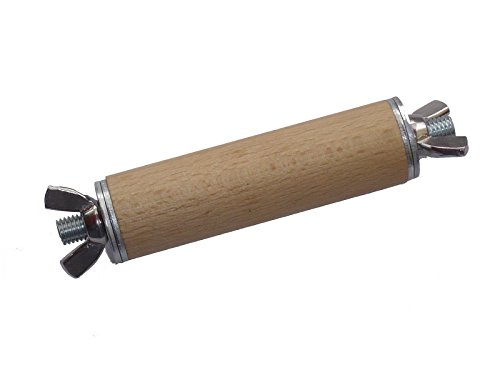 pipano Sitzstange 70-79,5 cm lang, Durchmesser 30 mm, Holz Buche, Vogelstange Papagei, S30 (78,5 cm lang) von pipano
