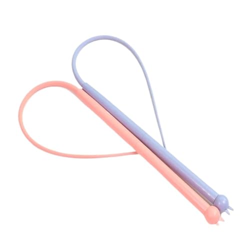 pipisweet Simulierter Mausschwanz, Katzenspielzeug, Katzenspielzeug, lustiger Stab, Silikon, langer Schwanz, interaktives Spielzeug für Katzen, Kätzchen, Jagd, Haustierprodukte (Rosa) von pipisweet