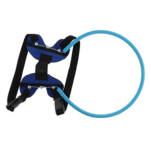 Blind Pet Dog Puppy Outdoor Anti-Kollisions-Halo-Ring für sicheres Gassi gehen, Blau von pistro