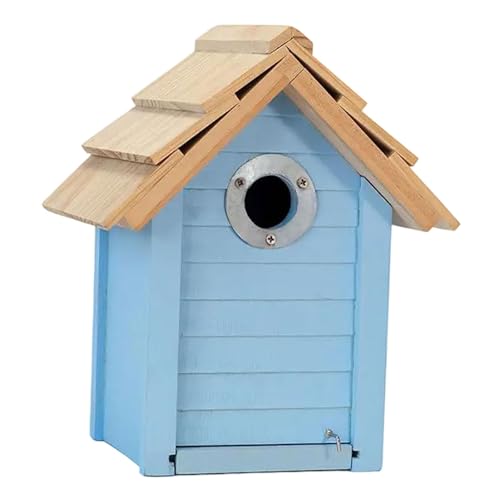 Vogelhaus aus Holz zum Aufhängen für den Außenbereich, Gartendekoration, Wandmontage, Vogelnestkasten Vogelhaus aus Holz zum Aufhängen für den Außenbereich, Gartendekoration, Wandmontage, Vogelnestkasten von pistro