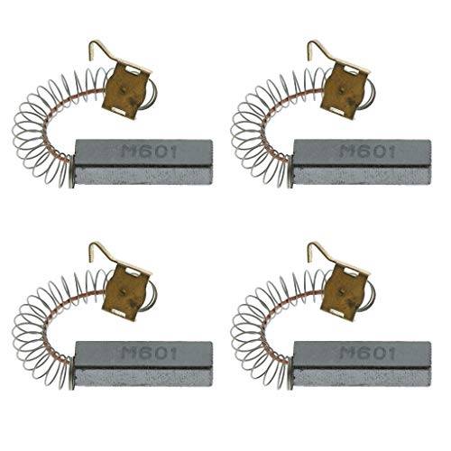 pistro Ersatz-Motor-Kohlebürsten für Haartrockner, Haustierpflege, Schwarz / Gold, 4 Stück pistro Ersatz-Motor-Kohlebürsten für Haartrockner, Haustierpflege, Schwarz / Gold, 4 Stück von pistro