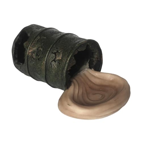 pistro Fischversteck Haustier Terrarium Dekoration Eimer Simulation Wasserbecken Zugang für kleine Eidechsen Schildkröten pistro Fischversteck Haustier Terrarium Dekoration Eimer Simulation Wasserbecken Zugang für kleine Eidechsen Schildkröten von pistro