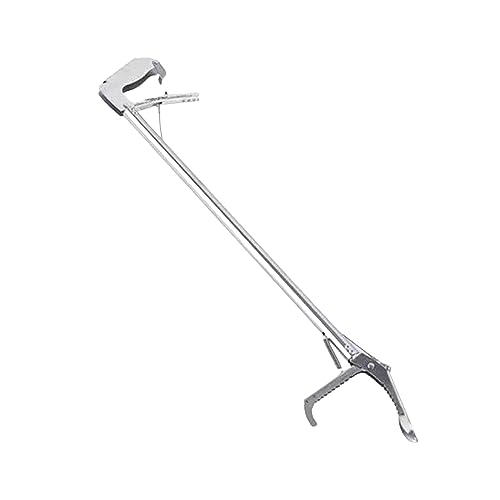 pistro Schlangenfänger, Reptilien-Greifer, Klapperschlangen, Fischfänger, Edelstahl, faltbar, Meeresfrüchtezange, Schlangenklammer, selbstverschließbares Werkzeug, 75 cm von pistro