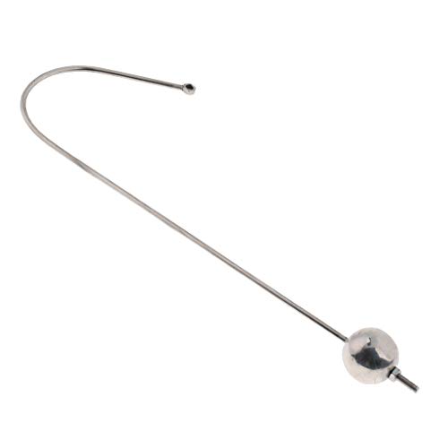 pistro Vogelkäfig aus Edelstahl mit Haken, Sitzstange für Hamster, Eichhörnchen, Papageien, Aras, Graupapageien, Finken und Sittiche – 36 cm Käfighalter von pistro