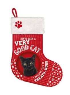 Plenty gifts kerstsok black cat (37X30X1 CM) von plenty gifts