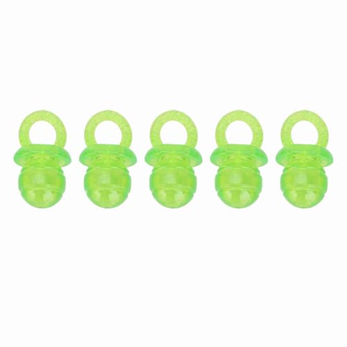 plplaaoo 5-teiliges Kauspielzeug-Set in Form eines Schnullers für Hunde, interaktiver Beißring, Zahnsteinreiniger, sicheres Material, lebendige Farben für ein ansprechendes Spiel (grün) von plplaaoo