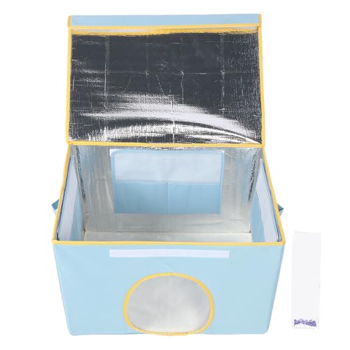 plplaaoo Pet House Pet Cave Pet Hideaway Isolierte Faltbare tragbare stabile, Bequeme Schutz für Katzen kleine Hunde Innen im Freien im Freien PP Material 60x4 x 42 cm (Blau) von plplaaoo
