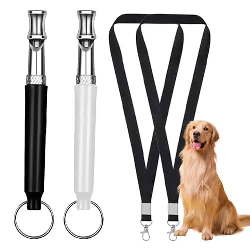 2 Stück Hundepfeife Rütter Rückruf für Hochfrequenz Lautlos Hundepfeifen Hund Dog für Hundetraining Whistle Adjustable Bellen Gegen,Hilfsmittel Pfeife Hund Rückruf Hunde Hundeklicker Lanyard 2 Stück Hundepfeife Rütter Rückruf für Hochfrequenz Lautlos Hundepfeifen Hund Dog für Hundetraining Whistle Adjustable Bellen Gegen,Hilfsmittel Pfeife Hund Rückruf Hunde Hundeklicker Lanyard von pluvialix