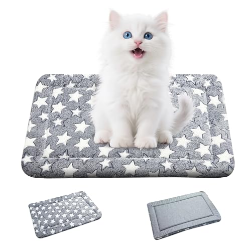 Hundebett-Matte für Hundekäfige, weiche Hundehütte, strapazierfähige Komfortmatte für Hunde und Katzen, für Zuhause und Kiste, Grau, 45,7 x 35,6 x 3,8 cm Hundebett-Matte für Hundekäfige, weiche Hundehütte, strapazierfähige Komfortmatte für Hunde und Katzen, für Zuhause und Kiste, Grau, 45,7 x 35,6 x 3,8 cm von pobopobo