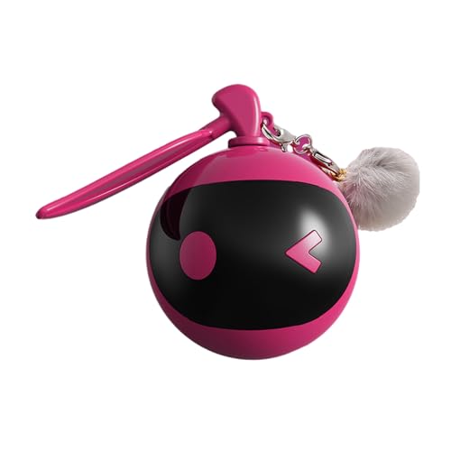 pofluany Automatisch bewegende Katzenspielzeugkugel, interaktives Katzenspielzeug, Smart Cat Toys Ball für Innenkatzen, interaktiver intelligenter selbstrollender mit zwitschernem Sound Katzen und H von pofluany