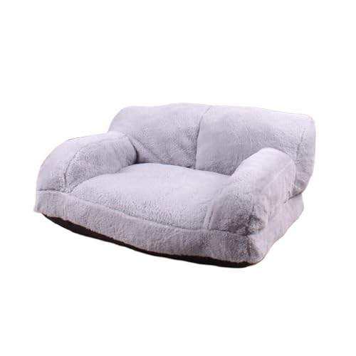 pofluany Hundebetten für kleine Hunde, Plüsch-Haustierbett für kleine, mittelgroße Katzen, Hunde, waschbar, Welpenschlafsofa, dick, warm, Katzen-Couch mit rutschfester Unterseite, Geschenk für pofluany Hundebetten für kleine Hunde, Plüsch-Haustierbett für kleine, mittelgroße Katzen, Hunde, waschbar, Welpenschlafsofa, dick, warm, Katzen-Couch mit rutschfester Unterseite, Geschenk für von pofluany