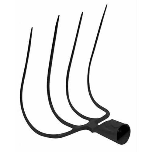 pokm toolsmarket - Dunghacke 4 Zinken ohne Stiel, Heugabel Mistgabel Mistforke Gartengabel Kartoffelhacke für Gartenarbeit & Landwirtschaft pokm toolsmarket - Dunghacke 4 Zinken ohne Stiel, Heugabel Mistgabel Mistforke Gartengabel Kartoffelhacke für Gartenarbeit & Landwirtschaft von pokm toolsmarket