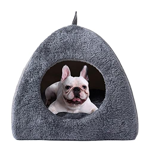 Katzenbett für Katzen im Innenbereich, Haustierzelt, Höhle Iglubett für Katzen/kleine Hunde, Haustier-Hundehöhle-Bett, Katzen-Zelt, Katzen-Bett-Haus mit abnehmbarem waschbarem Kissen Katzenbett für Katzen im Innenbereich, Haustierzelt, Höhle Iglubett für Katzen/kleine Hunde, Haustier-Hundehöhle-Bett, Katzen-Zelt, Katzen-Bett-Haus mit abnehmbarem waschbarem Kissen von pologmase