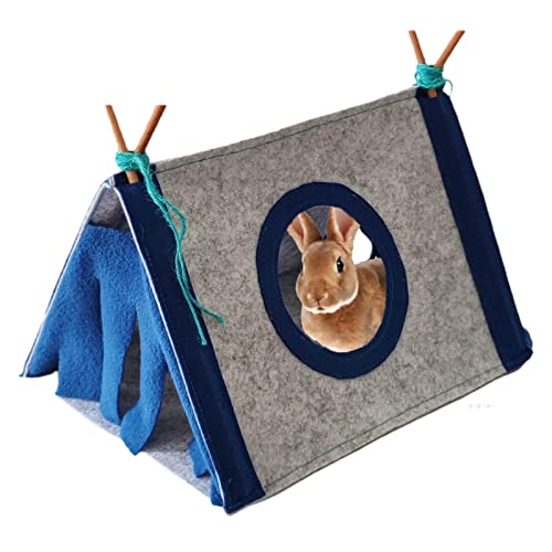pologmase Kaninchenhaus, Hamster, Versteckzelt, dreieckig, für Kleintiere pologmase Kaninchenhaus, Hamster, Versteckzelt, dreieckig, für Kleintiere von pologmase