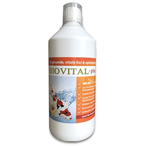 pondovit Biovital-Plus 1000 ml Milchsäurebakterien, probiotische Filterbakterien, Koi, Teich von pondovit