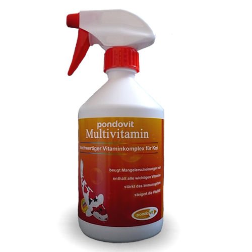pondovit Multivitamin-Spray 500 ml Vitaminkomplex für Koi, Teichfische von pondovit