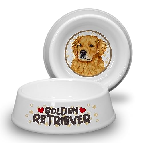 GOLDEN Retriever - ABS Hundenapf Ø 21cm. Rutschfester Futternapf, Trinknapf, Fressnapf, Wasserschale, Haustierschüssel. Praktisch, Robust, Langlebig. GOLDEN Retriever - ABS Hundenapf Ø 21cm. Rutschfester Futternapf, Trinknapf, Fressnapf, Wasserschale, Haustierschüssel. Praktisch, Robust, Langlebig. von power gift