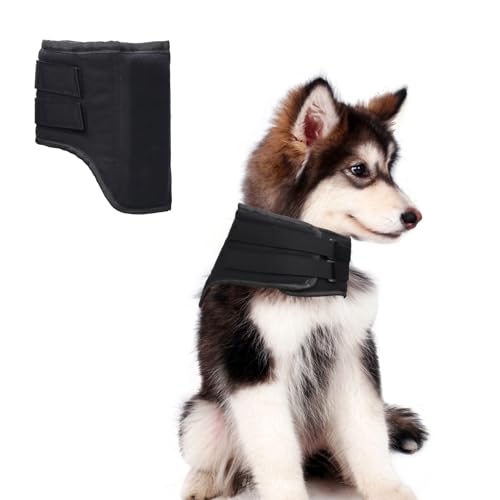 Haustier-Halsbandage, Halsbandage für Hunde, zur Schmerzlinderung, verhindert Nackenverletzungen, Verstauchungen, Bissschutz, Lecken, Wundheilung von pranovo