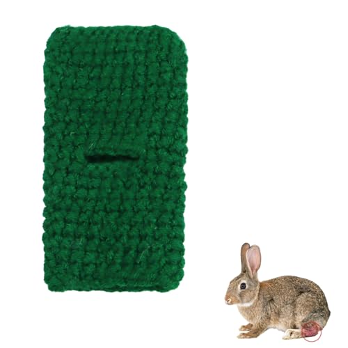 pranovo 1 Paar gehäkelte Kaninchensocken für wunde Sprunggelenke, Ellenbogenschutz, zur Genesung von Häschen und zur Linderung von Wundschmerzen von pranovo