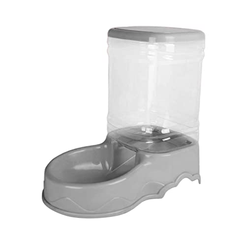 predolo Automatischer Wasserspender für Haustiere Welpennapf Futternapf, Futterautomat für Graufutter predolo Automatischer Wasserspender für Haustiere Welpennapf Futternapf, Futterautomat für Graufutter von predolo