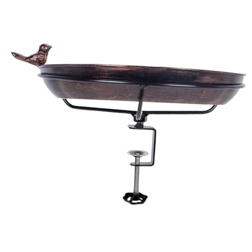 predolo Deck Vogelbad Schüssel Vogelfutterstation Design Vogelbad für Balkongeländer Außen predolo Deck Vogelbad Schüssel Vogelfutterstation Design Vogelbad für Balkongeländer Außen von predolo