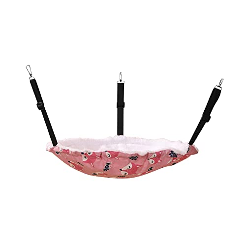 predolo Doppelseitige Katzenhängematte, verstellbares, bequemes, waschbares, rundes Hängebett für kleine Hunde, Stil c predolo Doppelseitige Katzenhängematte, verstellbares, bequemes, waschbares, rundes Hängebett für kleine Hunde, Stil c von predolo